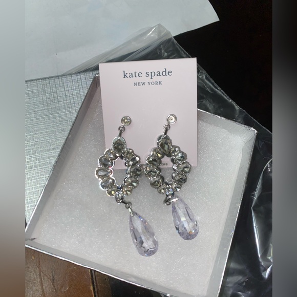 Kate Spade New York Crystal Drop Earrings - Picture 9 of 9